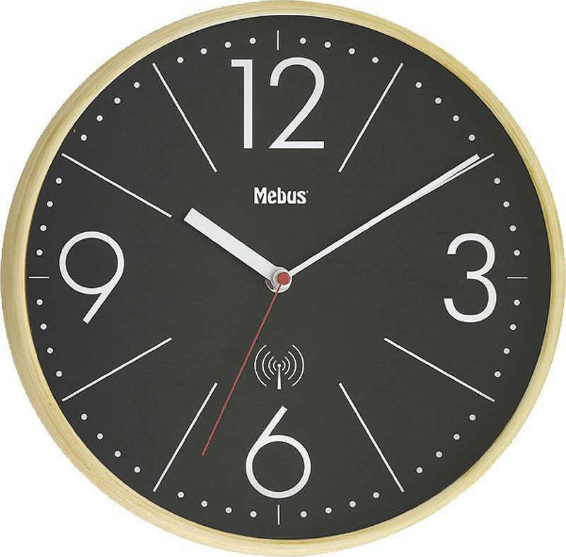 Mebus Radio Controlled Wall Clock 52735 Skroutz.gr