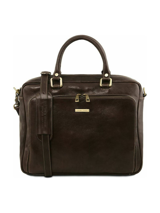 Tuscany Leather Pisa Leather Men's Bag Handbag ...