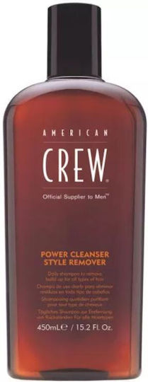 American Crew Power Cleanser Style Remover Σαμπουάν Λάμψης για Όλους τους Τύπους Μαλλιών 450ml