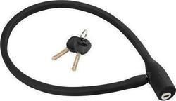 Lampa Bicycle Cable Lock with Key Black