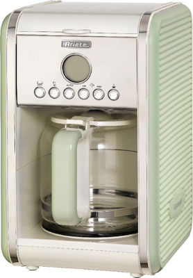 Ariete 1342 Vintage Programmable Filter Coffee Machine 960W Green