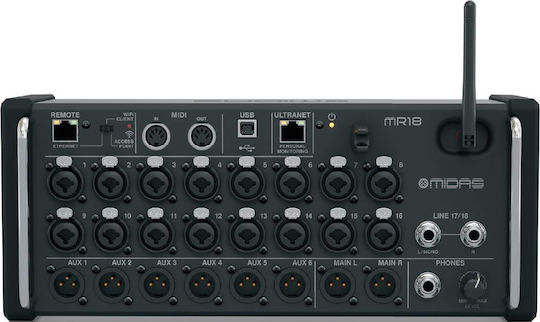 Midas MR-18 16 XLR Inputs