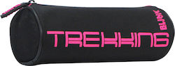 Blink Fabric Black Pencil Case Trekking with 1 Compartment