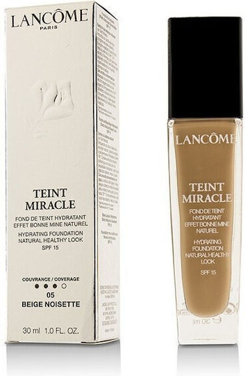 Lancome Teint Miracle Liquid Make Up SPF15 05 Beige Noisette 30ml