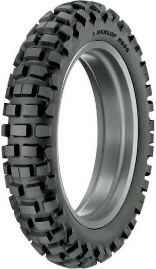 Dunlop D606 120/90-18 65R Tubeless Off-Road Motorcycle Tyre Back