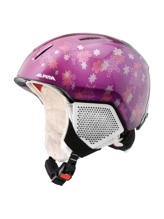Alpina Carat LX Kinder Ski & Snowboard Helm Pur...