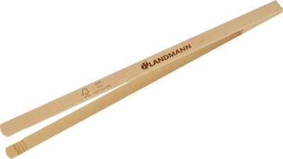 Landmann Tongs Meat Wooden 46cm