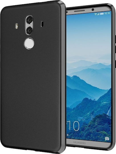 Subțire Back Cover Silicon Negru (Huawei Mate 10 Pro)