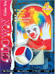 Carnival Face Painting Clown Multicolour 3pcs