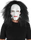 Carnival Mask Full Face Latex Terror with Hair