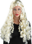 Carnival Wig Curly Blond Queen Of Thrones 71cm