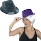 Carnival Hat Purple 1pcs (Μiscellaneous Colors)