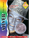 Carnival Face Painting Silver