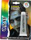 Karneval Face Painting für Halloween Gray