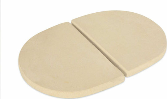 Primo Grills Oval Backblech Beidseitig mit Keramik Wohnung Oberfläche