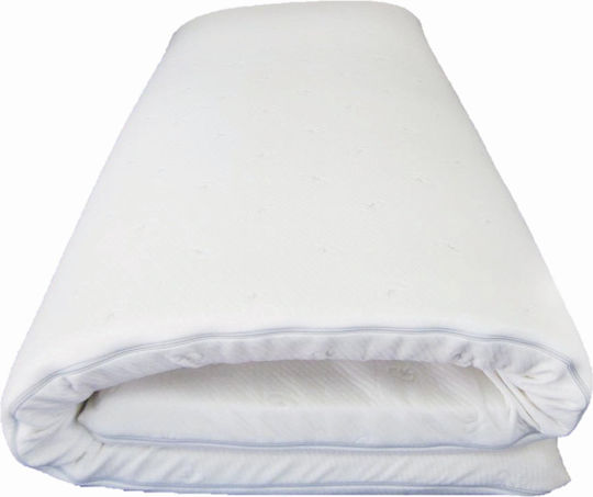 Anna Riska Matratzentopper Memory Foam Einzel Memory-Schaum mit Abnehmbarem Bezug & Gummibändern 90x200x5cm