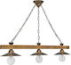 Heronia UT-150RAGA 3L Adjustable Pendant Light Bronze with Socket E27 100x24cm