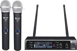 Prodipe Wireless Dynamic Microphone UHF M850 DSP Duo Handheld Voice