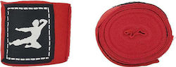 Tunturi Bruce Lee Boxing Wraps 450cm Red 14BLSBO091 Martial Arts Hand Wraps 4.50m Rot