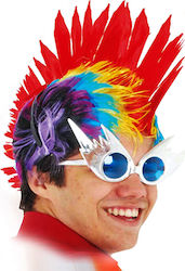 Carnival Wig Μοϊκάνα Multicolour