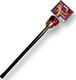 Carnival Wand Black made of Plastic