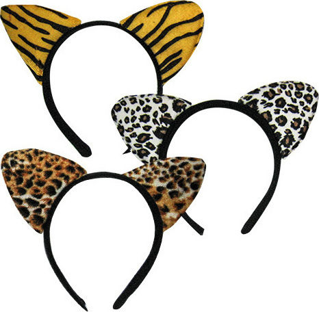 Tiger Headband Carnival Headband 12pcs (Μiscellaneous Designs)