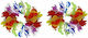 Carnival Bracelet made of Plastic 2pcs