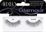 Ardell Glamour Изкуствени мигли в Черно цвят 105