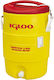Igloo Industrial Δοχείο με Βρυσάκι Θερμός Πλαστικό 19lt Κίτρινο