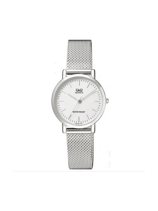 Q&Q Watch with Silver Metal Bracelet