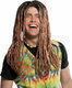 Carnival Wig Hippie Rasta Chestnut 65cm