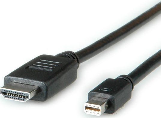 Roline Cable mini DisplayPort male - HDMI male 4.5m Black (11.04.5793)