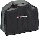 Landmann Grillabdeckung Schwarz aus Polyester mit UV-Schutz 130cmx60cmx110cm