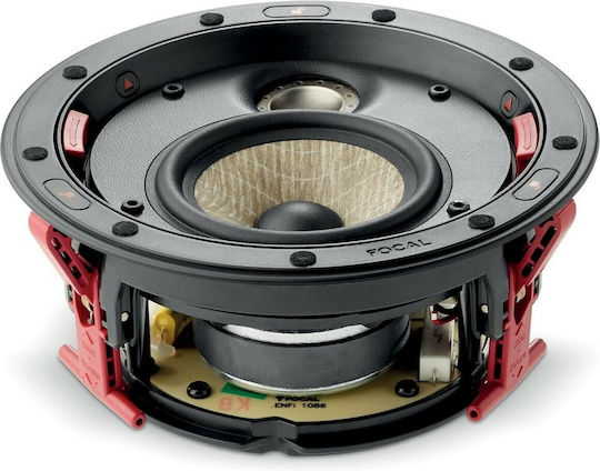 Focal 300ICW4 Εντοιχιζόμενο Ηχείο 100W (Τεμάχιο) Μαύρο