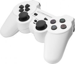 Esperanza Corsair Ενσύρματο Gamepad για PC / PS3 White