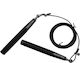 Live Pro Wire / PVC Adjustable Jump Rope with B...