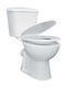 Gloria Eco Floor-Standing Toilet and Flush that Includes Soft Close Cover White