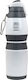 Ecolife Thermos Bottle Bottle Thermos Stainless Steel BPA Free White 400ml with Handle 33-BO-3014