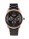 Curren Men's Watch 42mm Chronograph Battery with Metal Bracelet Rose / Gold