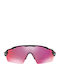 Oakley Radar Ev Pitch Ανδρικά Γυαλιά Ηλίου με Μαύρο Κοκκάλινο Σκελετό και Μωβ Καθρέφτη Φακό