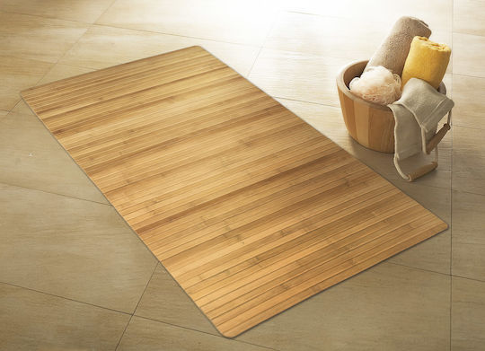 Kleine Wolke Covoare de baie Lemn Bambus 5043202207 Bej 50x80cm