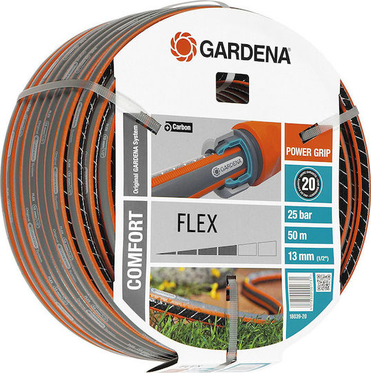 Gardena Comfort Flex Garden Hose Pipe Set 1/2 50m