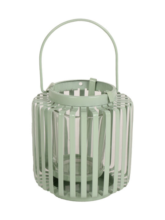 Keskor Lantern Metallic 9.5x9.5x10.5εκ. 1pcs