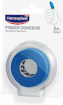 Hansaplast Finger Cohesive Αυτοσυγκρατούμενος Επίδεσμος 2.5cm x 5m Μπλε
