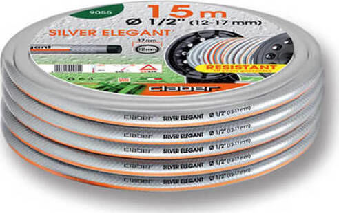 Claber Silver Elegant Λάστιχο Ποτίσματος 1/2" 15m