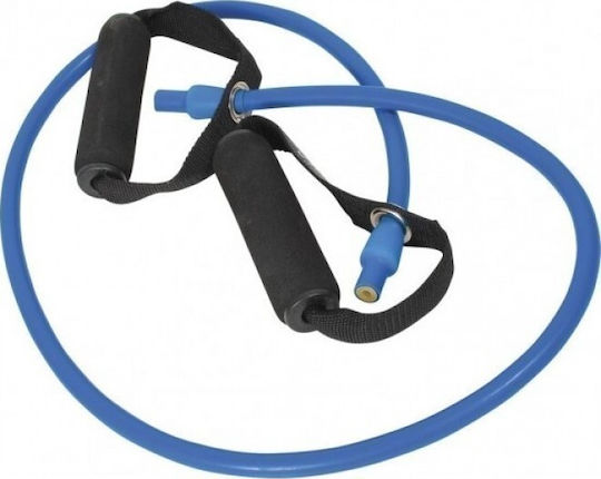 Body Concept Body Gm Λάστιχο Γυμναστικής Σωληνωτό Πολύ Σκληρό με Λαβές Μπλε 1.4m
