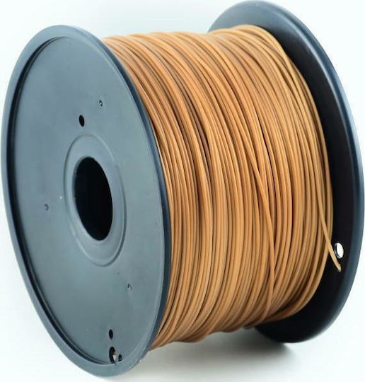 Gembird PLA 3D Printer Filament 3.0mm Χρυσό 1kg 1τμχ (Spool)