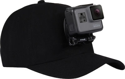 Καπέλο Black Με Βάση J-Hook for GoPro Hero