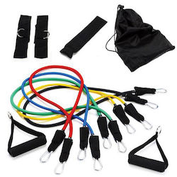 Body Concept Body Tube Pro Set Gm Tubular Resistance Bands with Handles Set 1pc