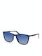 Police Men's Sunglasses with Navy Blue Acetate Frame SPL573 U58P